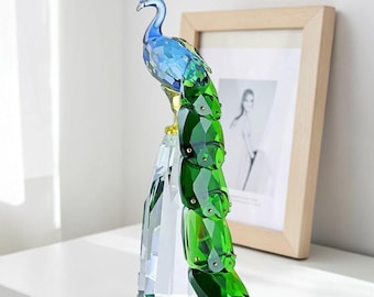 Swarovski 2015 SCS Members Exclusive White Peacock (signed