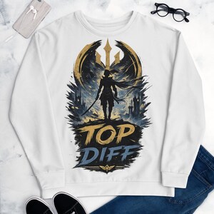 MOBA Inspired Gaming Sweatshirt – Unisex Gamer Style Top Diff Apparel