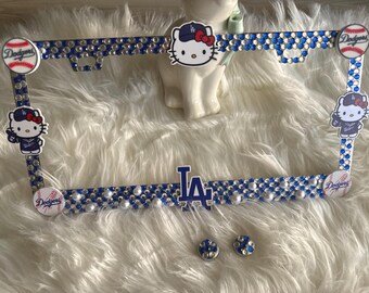 Hello Kitty Dodgers Teller Rahmen