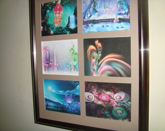 FANTASY FLOWERS (1)Buy Unframed for 23.99 (Dollars)  or  Framed for 47.99 (Dollars