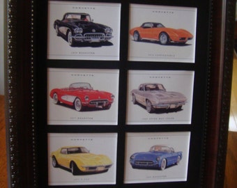 CORVETTE (Vintage Pictures)   Buy for  23.99 (Dollars)  0r Framed for 47.99 (Dollars)