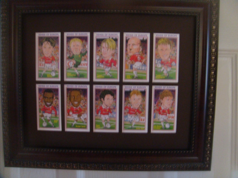 MANCHESTER UNITED FC Unusual pictures Caricatures Buy Unframed 23.99 Dollars or Framed 47.99 Dollars image 2