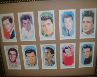 ROCK HUDSON - Unusual pictures in a frame     Buy Unframed for 23.99 (Dollars)  or  Framed for 47.99 (Dollars)