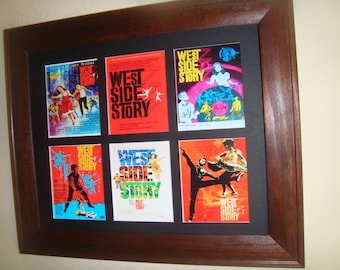 WEST SIDE STORY - miniatuur reproductie theatrale posters (Koop Unframed 23.99 Dollars of Framed 47.99 Dollars)