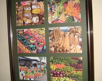 FARMERS MARKETS in FRANCEBuy  Unframed for 23.99 (Dollars) or Framed for 47.99 (Dollars)