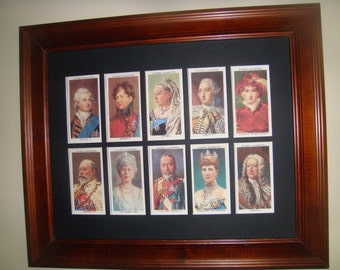 ENGLISH KINGS and QUEENS from HistoryBuy Unframed for 23.99 (Dollars)  or  Framed for 47.99 (Dollars