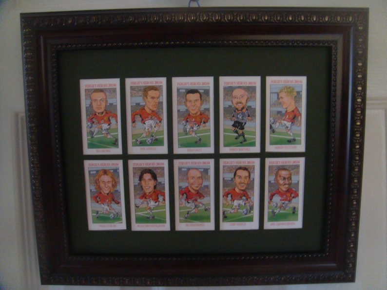 MANCHESTER UNITED FC Unusual pictures Caricatures Buy Unframed 23.99 Dollars or Framed 47.99 Dollars image 4