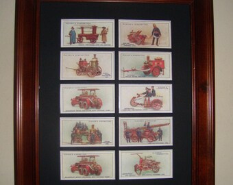 FIRE FIGHTING - Vintage Pictures (available framed or unframed)   Buy for  23.99 (Dollars)  0r Framed for 47.99 (Dollars)