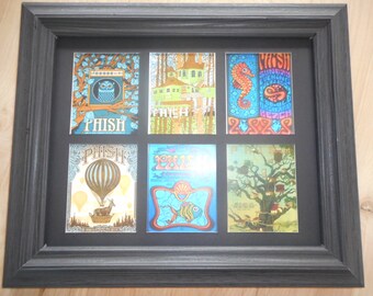 PHISH - 6 pictures in a frameBuy Unframed for 23.99 (Dollars)  or  Framed for 47.99 (Dollars