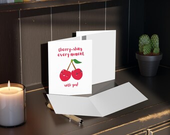 Grußkarte "Cherry-shing every moment"