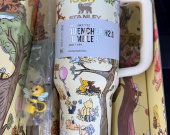 Stanley x Winnie the Pooh x LoveShackFancy Quencher