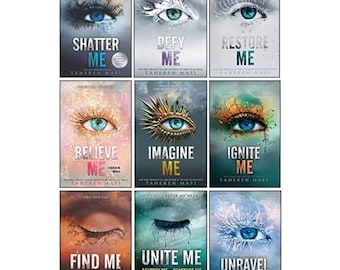 Shatter Me Complete Set – 9 Books by Tahereh Mafi | BookTok Viral Dystopian Romance Series