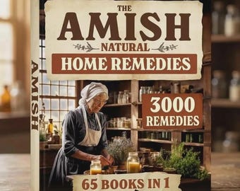 Rimedi naturali casalinghi degli Amish / 3000 ricette collaudate nel tempo / Guida alla guarigione con le erbe / Libro di medicina naturale e benessere