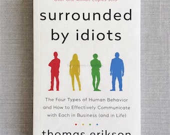 Surrounded by Idiots Book | Human Behavior & Personality Types |Self Improvement Psychology | Thomas Erikson