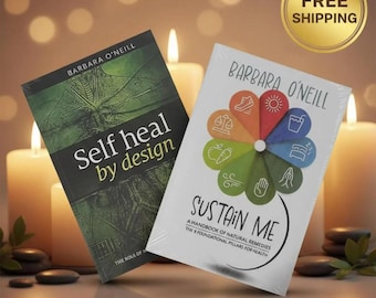 Sustain Me & Self Heal by Design – Barbara O’Neill Taschenbuch Set (Neu)
