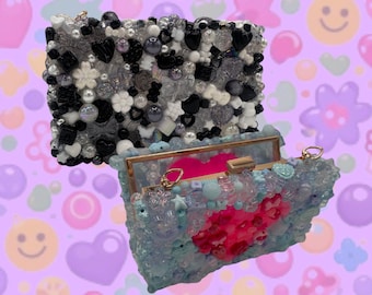 Custom Maximalist Clutch Purse