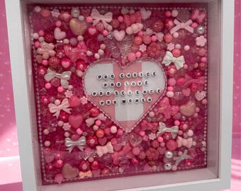 Delicate & Defiant Wall Art: Pro Choice, Love, Science, Women