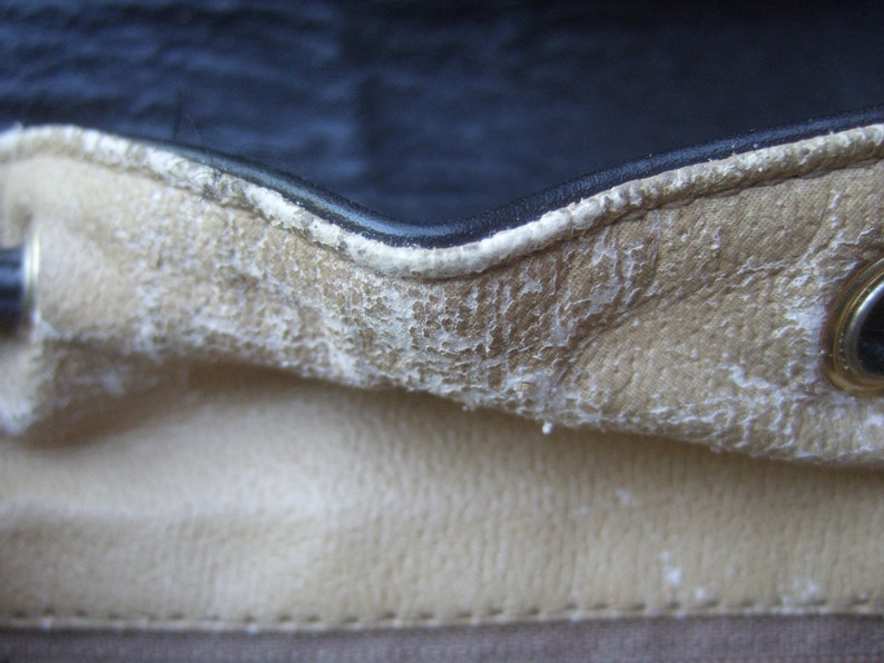 Italian Black leather Backpackhandbag