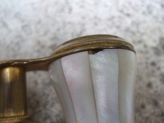 Opulent Mother of Pearl Opera Glasses from Paris … - image 4