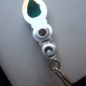Sterling Artisan Semi Precious Dangle Earrings image 5