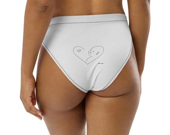 Braguita de bikini de talle alto reciclada