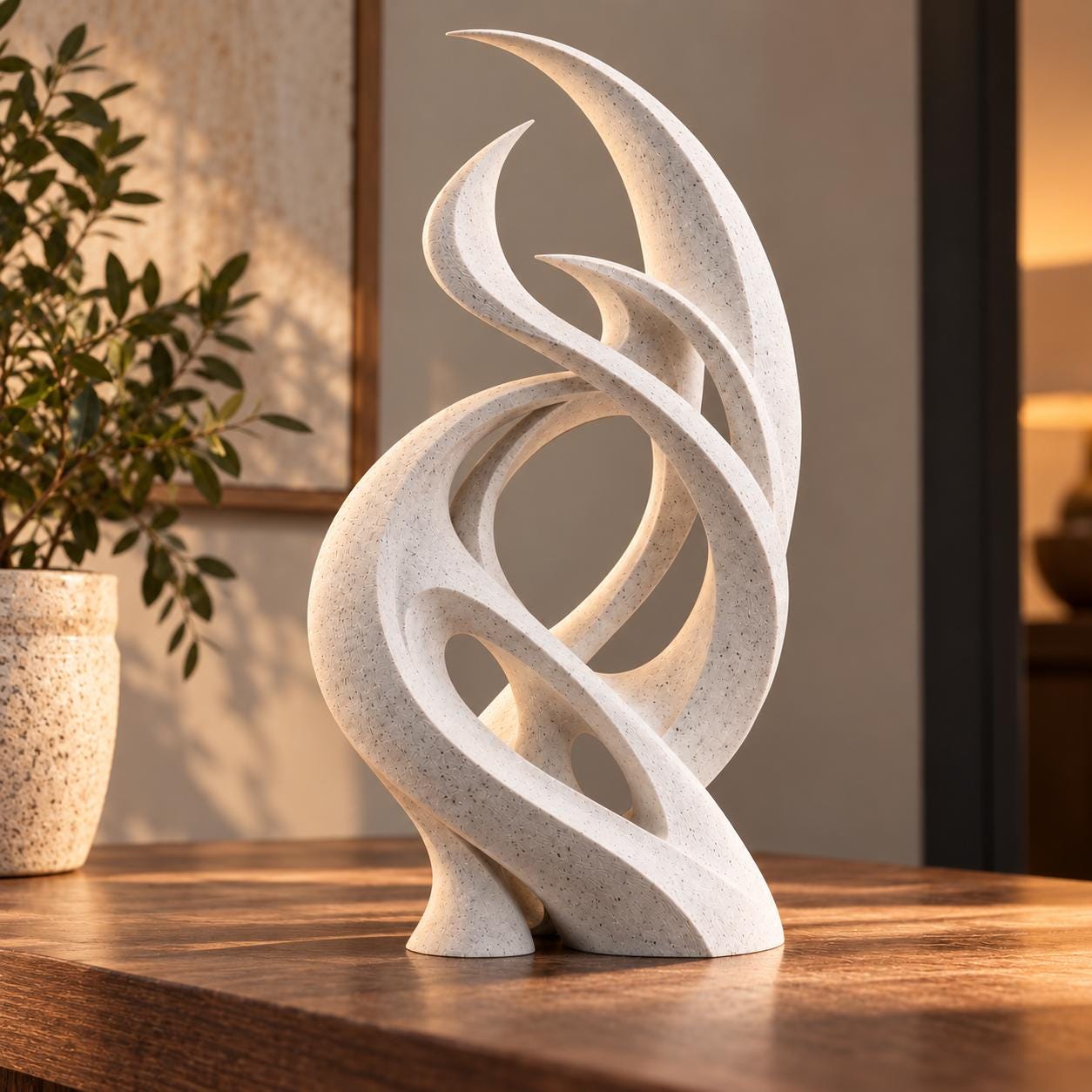 Skulptur wohnzimmer