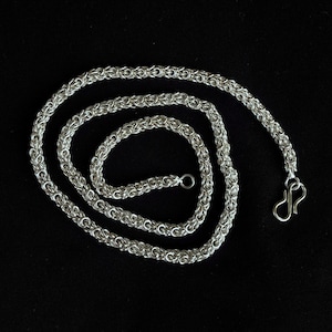 925 Sterling Silver Dainty Modern Chain Necklace, Tarnish-Resistant Layering Jewelry