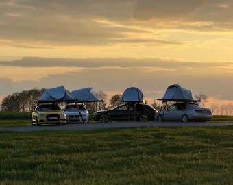 Construye tu propia tienda de techo - Tienda de techo - Bricolaje - Instrucciones - Plano de construcción - Archivos para impresión 3D - Coche - Camping