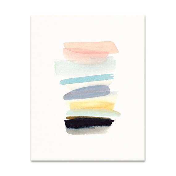 Minimalist Abstract Art Print Modern Painting