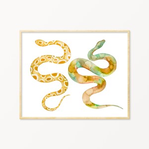 Supreme Snake Logo, Fine Art Print
