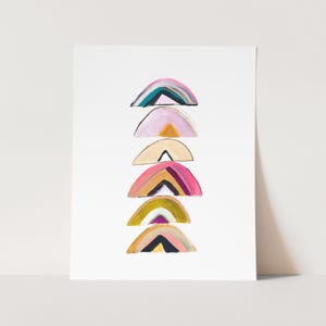 Modern Boho Abstract Art Print. Mid Century Modern Painting. Scandinavian Art Print. Minimalist Home Decor. Modern Boho Artwork. Boho Style.