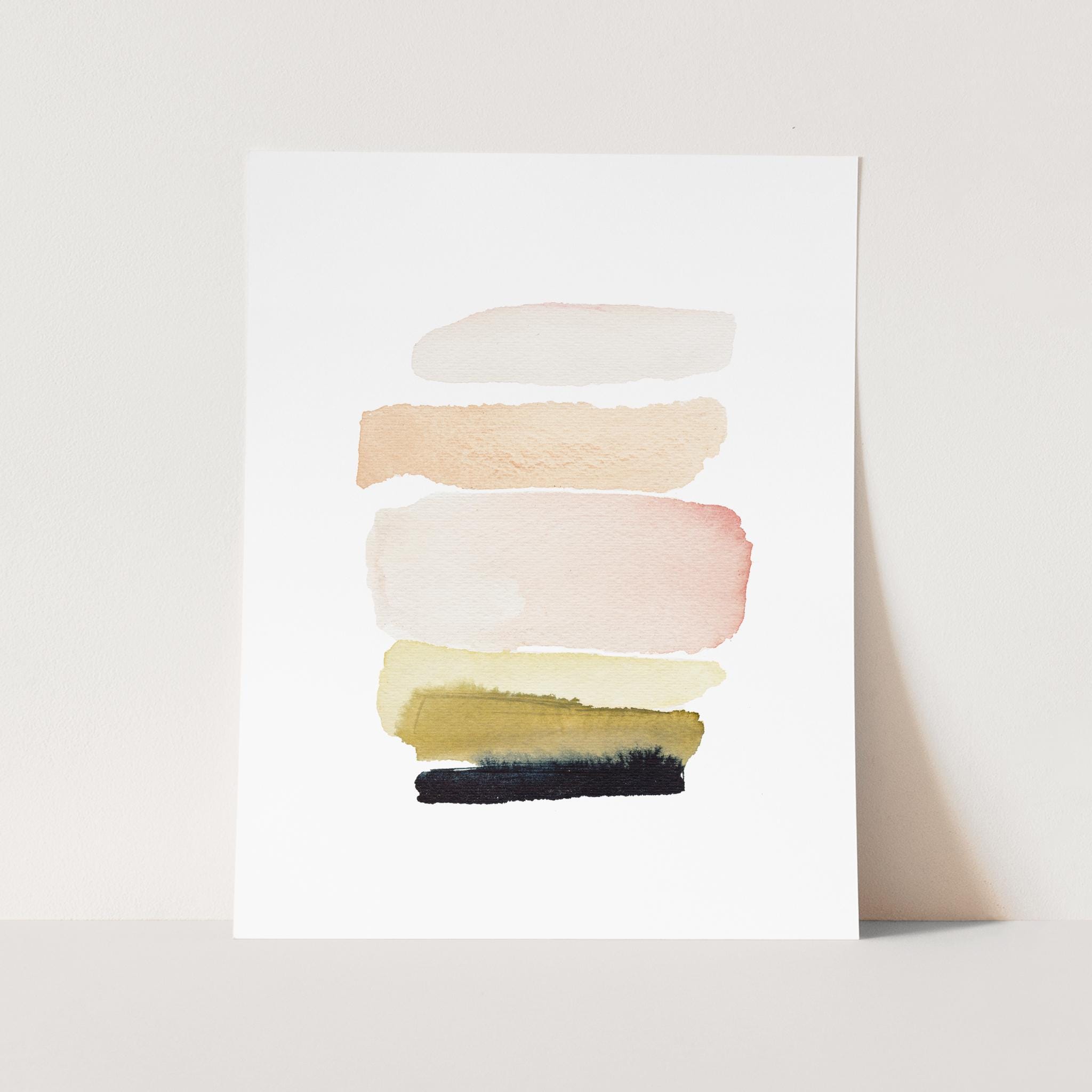 Chartreuse and Blush Abstract Art Print. Dorm Decor. Modern Minimalist Abstract Art. Large Art Prints. Earth Tones Art. Nursery Gallery Wall