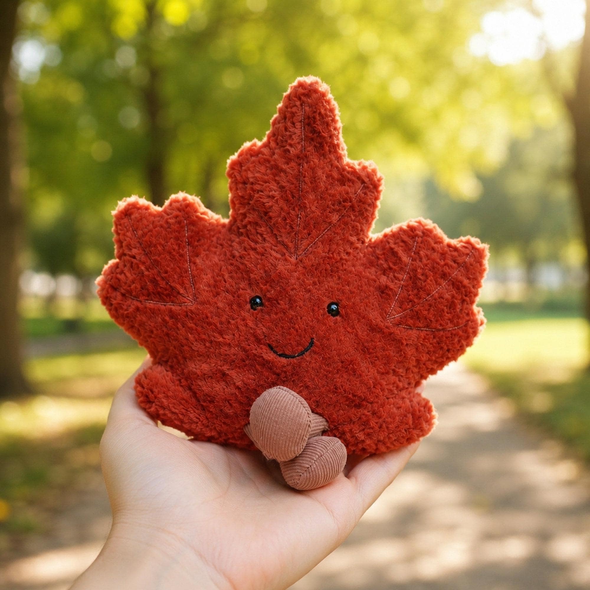 Jellycat Maple Leaf - Etsy Canada
