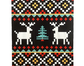 Reindeer Ridge Quilt Pattern PDF