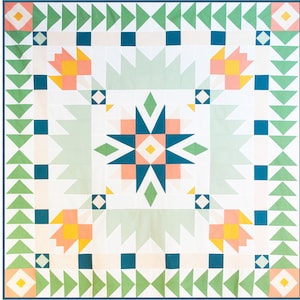 Medallion Milestone Quilt Pattern PDF