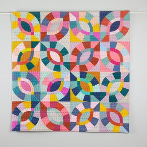 Double Ruby Ring EPP Quilt Pattern PDF