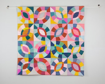Double Ruby Ring EPP Quilt Pattern PDF