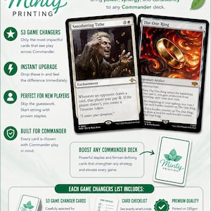 Mtg Game Changer Proxy - Etsy