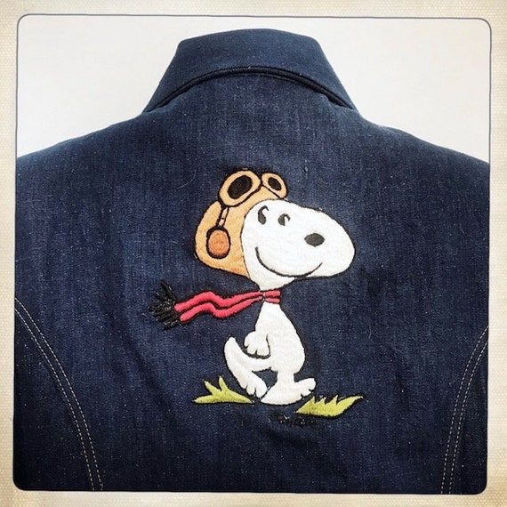 snoopy pilot shirt