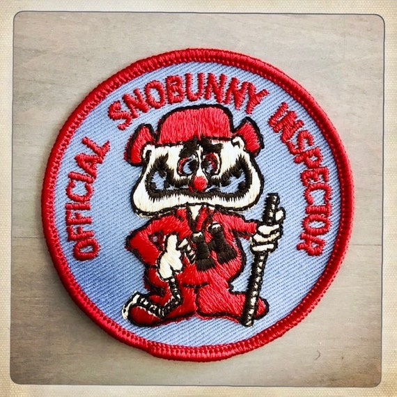 FUNNY! – 'SNOWBUNNY INSPECTOR' Round Patch Authen… - image 5