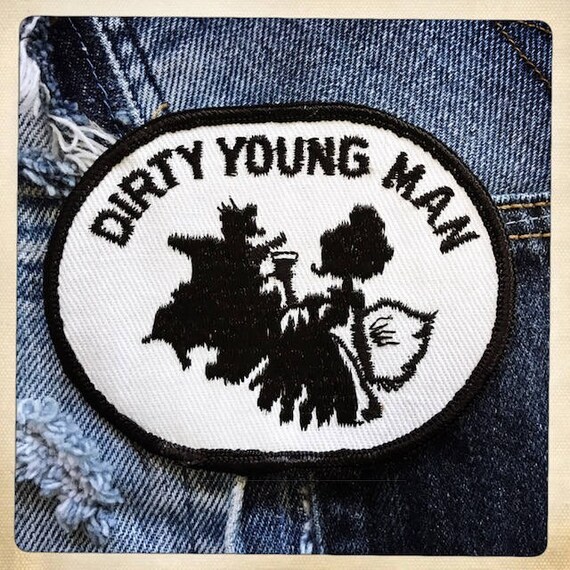 DIRTY YOUNG Man – Patch Authentic Vintage 60s 70s… - image 1