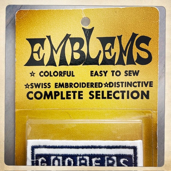 Mmmm! – Emblems GOOBERS Candy Rectangle Patch Aut… - image 4