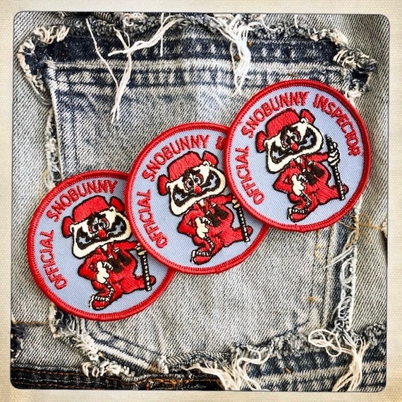 FUNNY! – 'SNOWBUNNY INSPECTOR' Round Patch Authen… - image 10