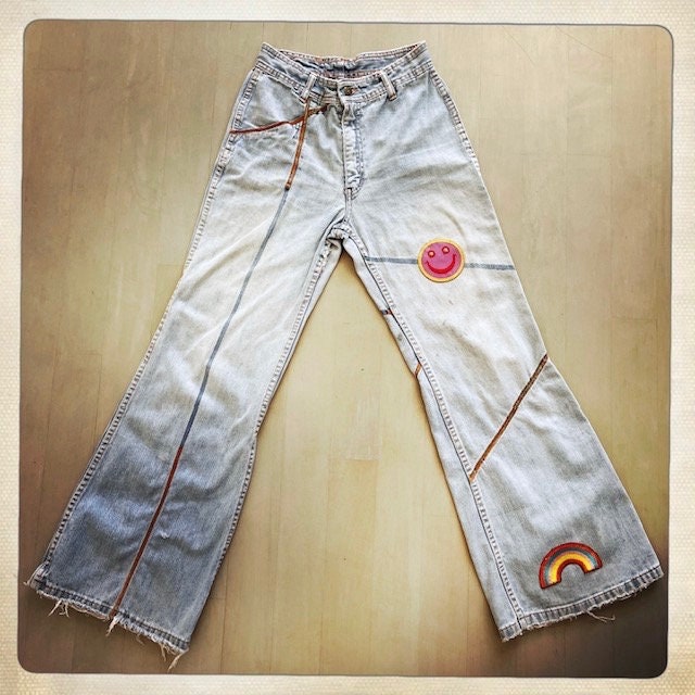 Western shop style jeans