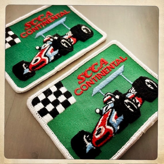 SCCA CONTINENTAL – Rectangle Patch Authentic Vint… - image 3