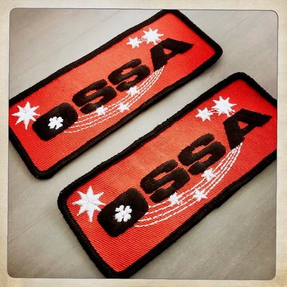 OSSA Motorcycles – Rectangle LOGO Patch Authentic… - image 3