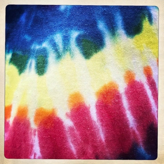 Stunning Vintage 70s TIE DYE Peanut Punch Casual … - image 3