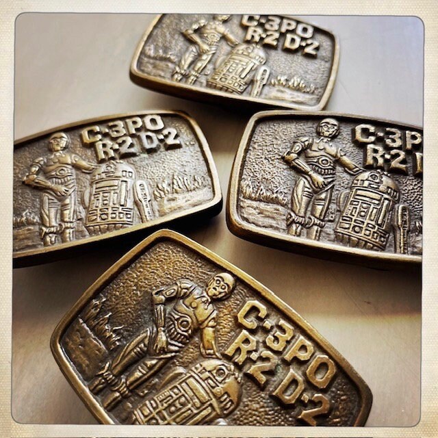 【激レア】RonHerman STARWARS コラボ　c-3po ベルト 激レア】RonHerman STARWARS コラボc-3po ベルト