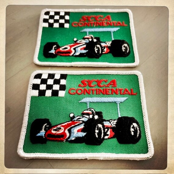 SCCA CONTINENTAL – Rectangle Patch Authentic Vint… - image 4