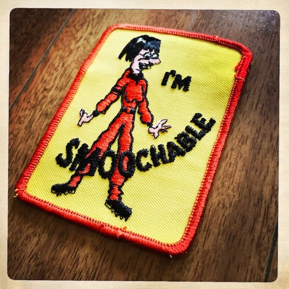 I'm Smoochable – Rectangular Patch Authentic Vint… - image 6